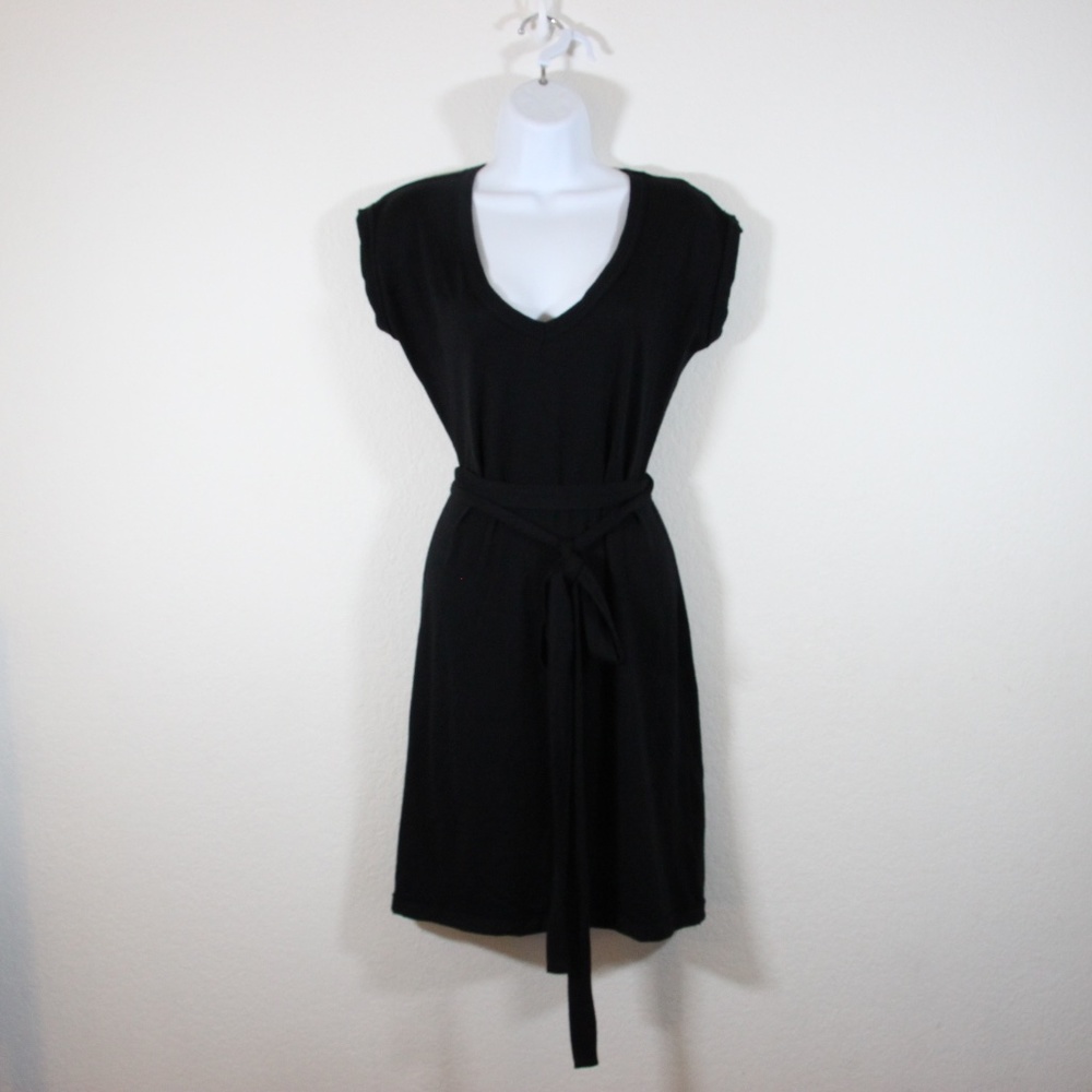 Icebreaker Cap Sleeve T-shirt Dress Tie waist